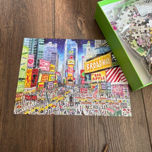 1000 piece Puzzle Galison Times Square - Picture 3 of 4